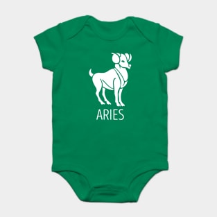Astrological Zodiac Tee Shirts - Aries the Ram Baby Bodysuit